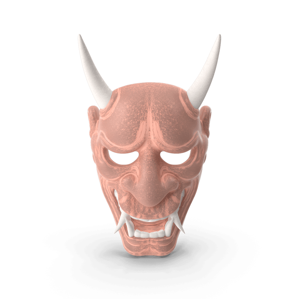 Japanese Demon Mask